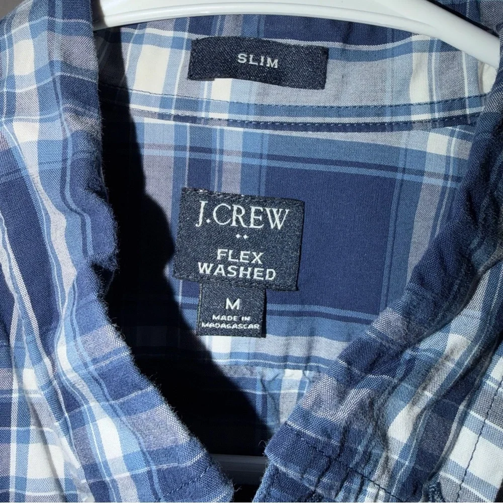 J. Crew classic plaid